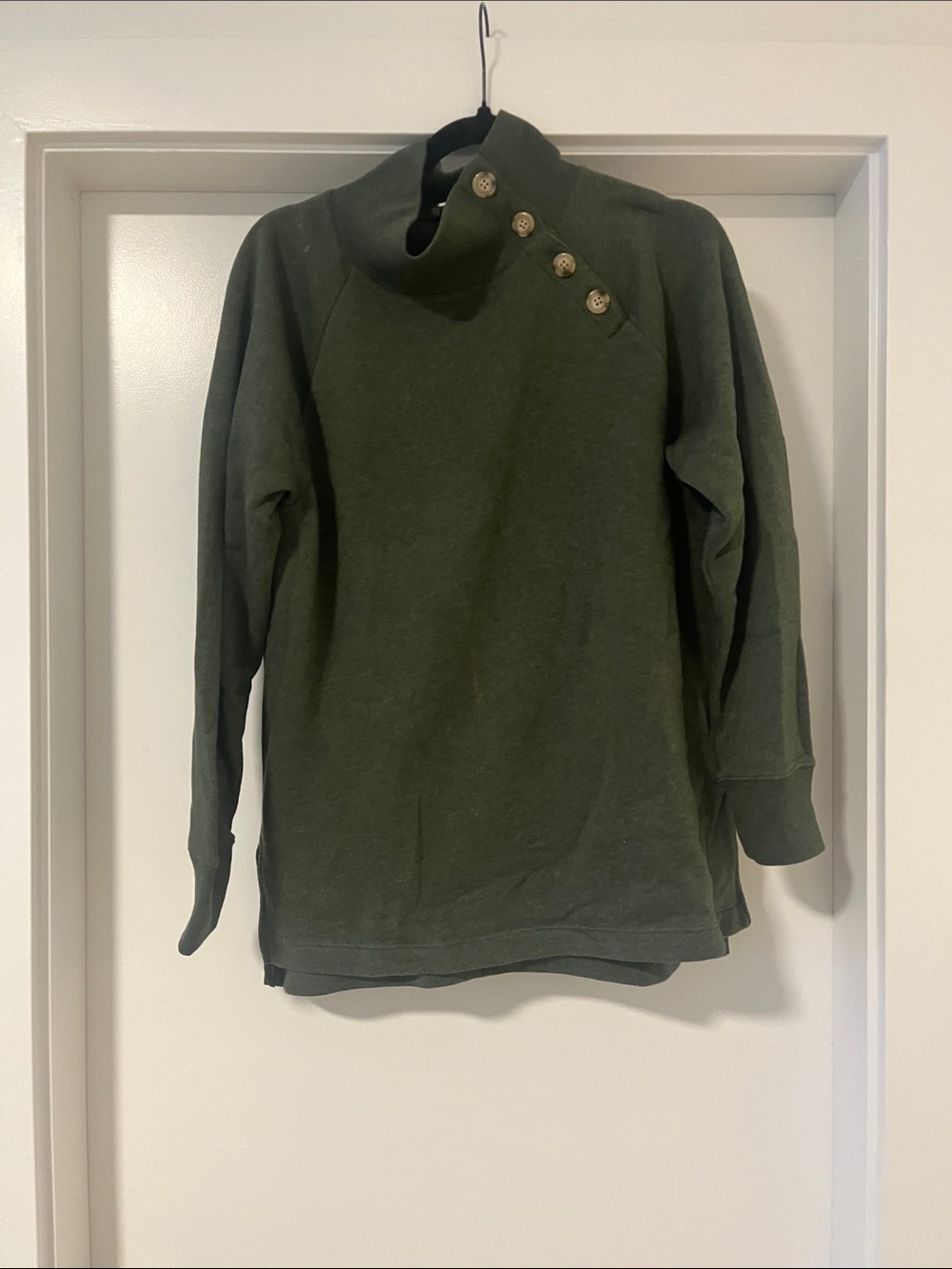 J.Crewe Factory fleece lined turtleneck